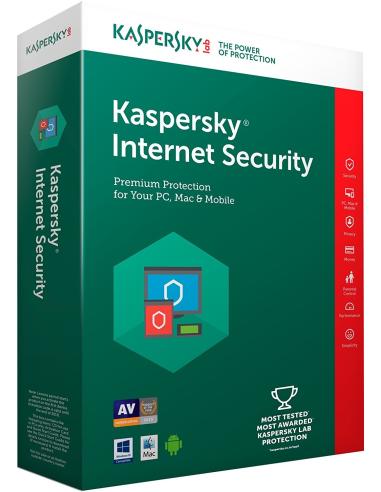 KASPERSKY INTERNET SECURITY - 3 PC
