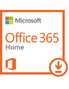 OFFICE 365 Home I34/64 ALLLNGSUB ESD LIC 1YR 6USER