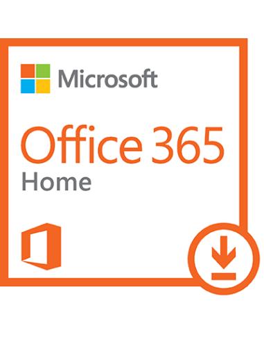 OFFICE 365 Home I34/64 ALLLNGSUB ESD LIC 1YR 6USER