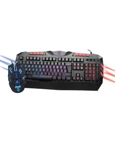 TECHMADE KIT TASTIERA E MOUSE USB GAMING