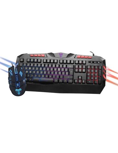 TECHMADE KIT TASTIERA E MOUSE USB GAMING