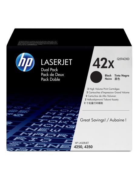 HP TONER Q5942XD DUAL PACK BLACK