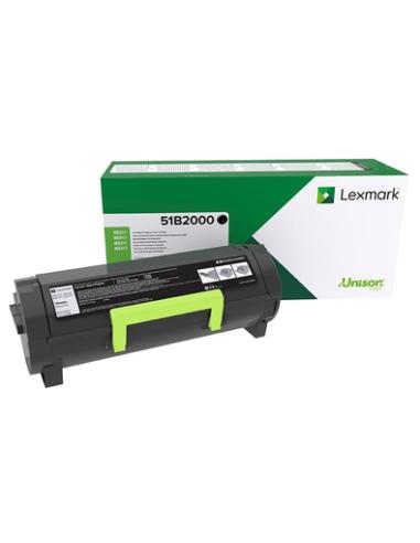 LEXMARK TONER NERO 2500PAG PER MS417/517