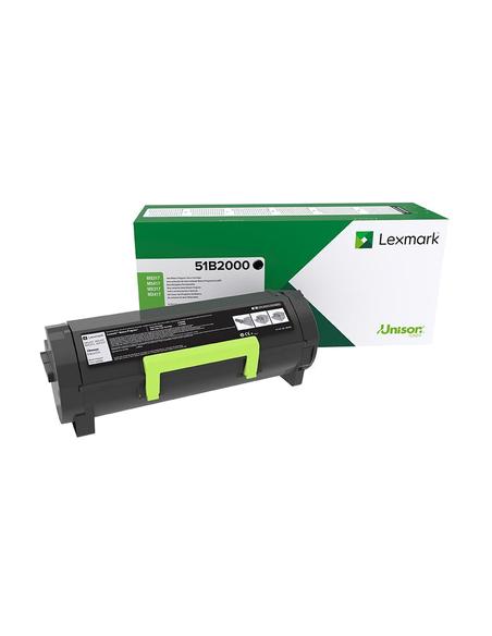 LEXMARK TONER NERO 2500PAG PER MS417/517