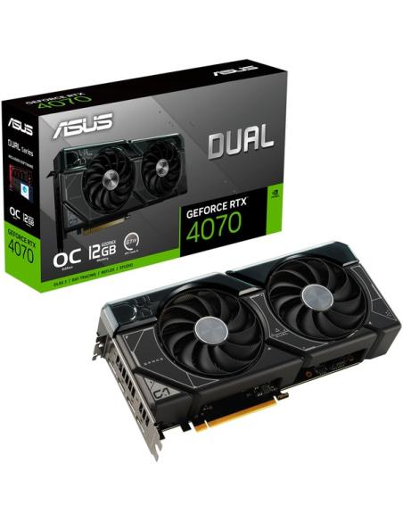VGA ASUS G-FORCE DUAL-RTX4070- OC 12GB GDDR6X