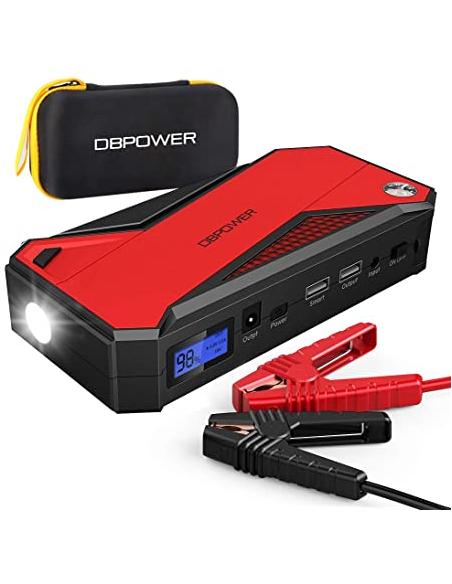 DBPOWER Avviatore Batteria Auto 1800mAh/600A
