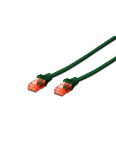 CAVO RETE UTP CAT 6 NON SCHERMATO MT 0,5 GIALLO