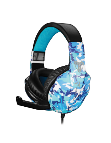 CUFFIA GAMING PER CONSOLE JACK + USB CAM/BLU