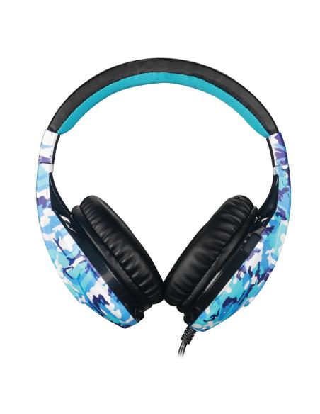 CUFFIA GAMING PER CONSOLE JACK + USB CAM/BLU