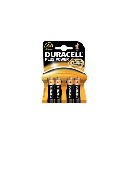 BATTERIE STILO DURACELL PLUS 4PZ AA