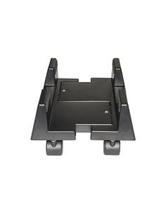 SUPPORTO COMPUTER VERTICALE CON RUOTE COLORE NERO