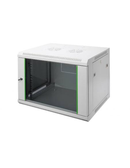 ARMADIO 9 UNITA' DA MURO PER RETI (A)505 X (L)600 X (P) 450 MM COLORE GRIGIO