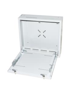 BOX A MURO DVR/NVR 2 SERRATURE CON RIPIANO APRIBILE E BLOCCAGGI REGOLABILI, ATT