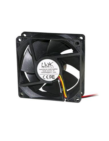 VENTOLA PER CASE 80x80x25 12 VOLT CONNETTORE 3 FILI