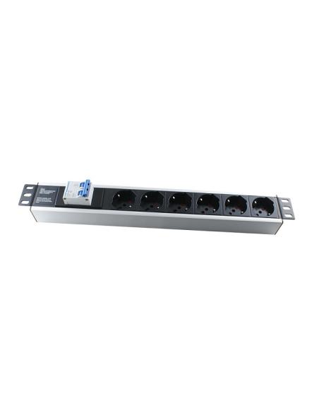MACH POWER MULTIP. PDU 6P 10/16A SHUKO, INTER. MAGNET., X RACK 19