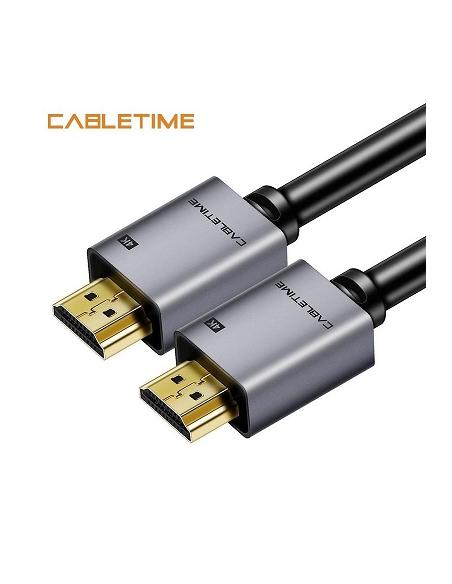 MACH POWER 4k60Hz HDMI2.0 Cable, Gold Plated, Space Grey, 5m