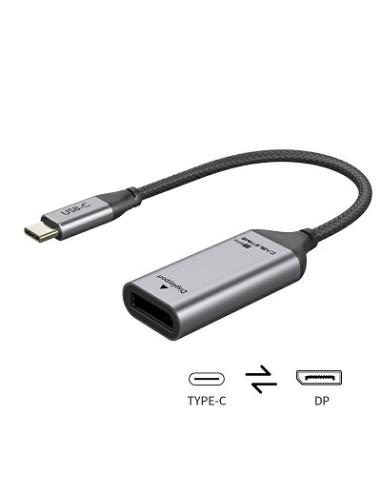 MACH POWER SB-C to Displayport 4K60Hz Coaxial Adapter, Space Grey, 0.2m
