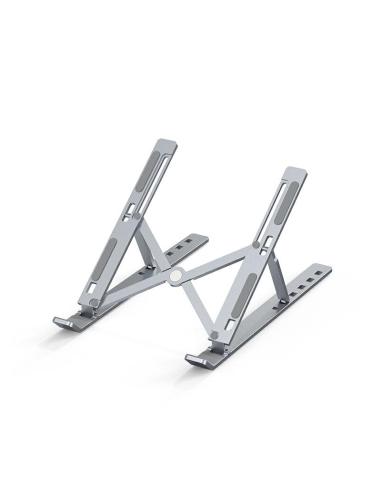 MACH POWER Supporto regolabile per laptop, grigio argento