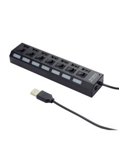 HUB USB 2.0 A 7 PORTE