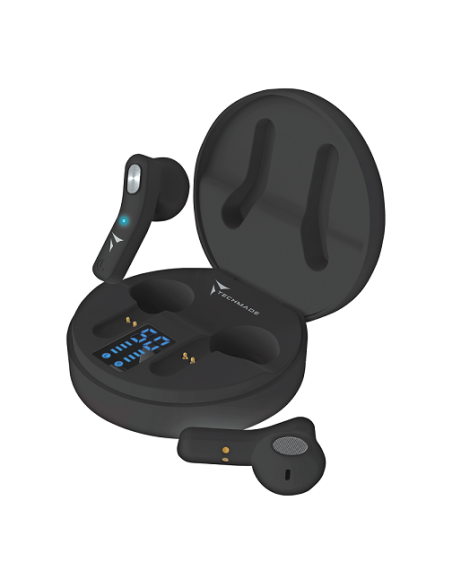 TECHMADE AURICOLARI SENZA FILO TM-HP178-BK