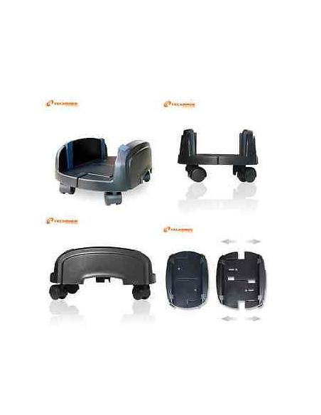 CARRELLO PORTA PC UNIVERSALE CON RUOTE BLACK