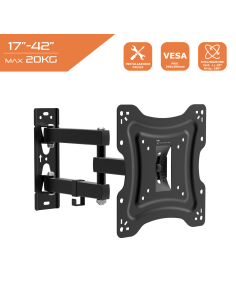 TECHMADE STAFFA TV DA MURO 17"-42"