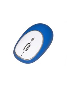 MOUSE GOMMATO WIRELESS COLORE BLU