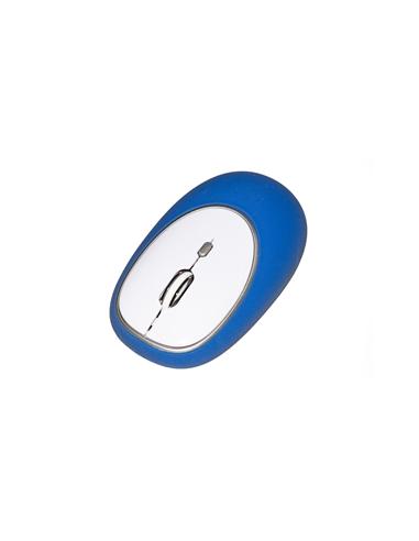 MOUSE GOMMATO WIRELESS COLORE BLU