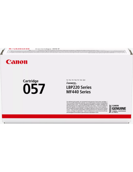 CANON TONER 057 NERO 3.1k